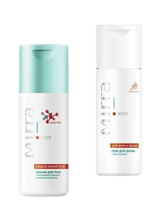 Лосьон для тела с экстрактом граната и аминокислотами + ГЕЛЬ ДЛЯ ДУША с кислотами
